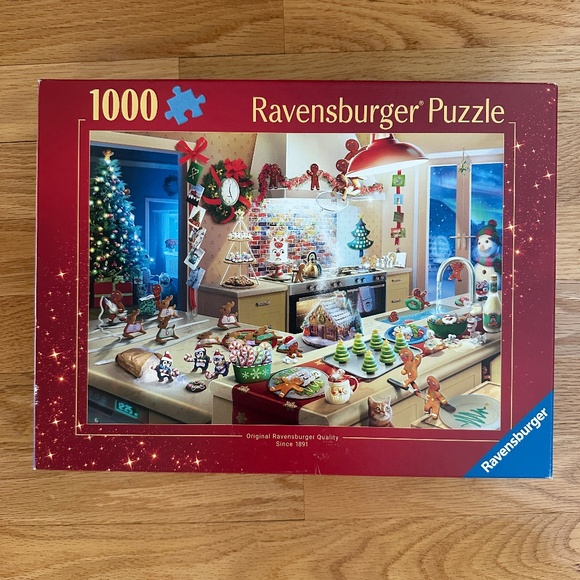 NIB Ravensburger Christmas Puzzle Merry Mischief 1000 Piece - Picture 1 of 11